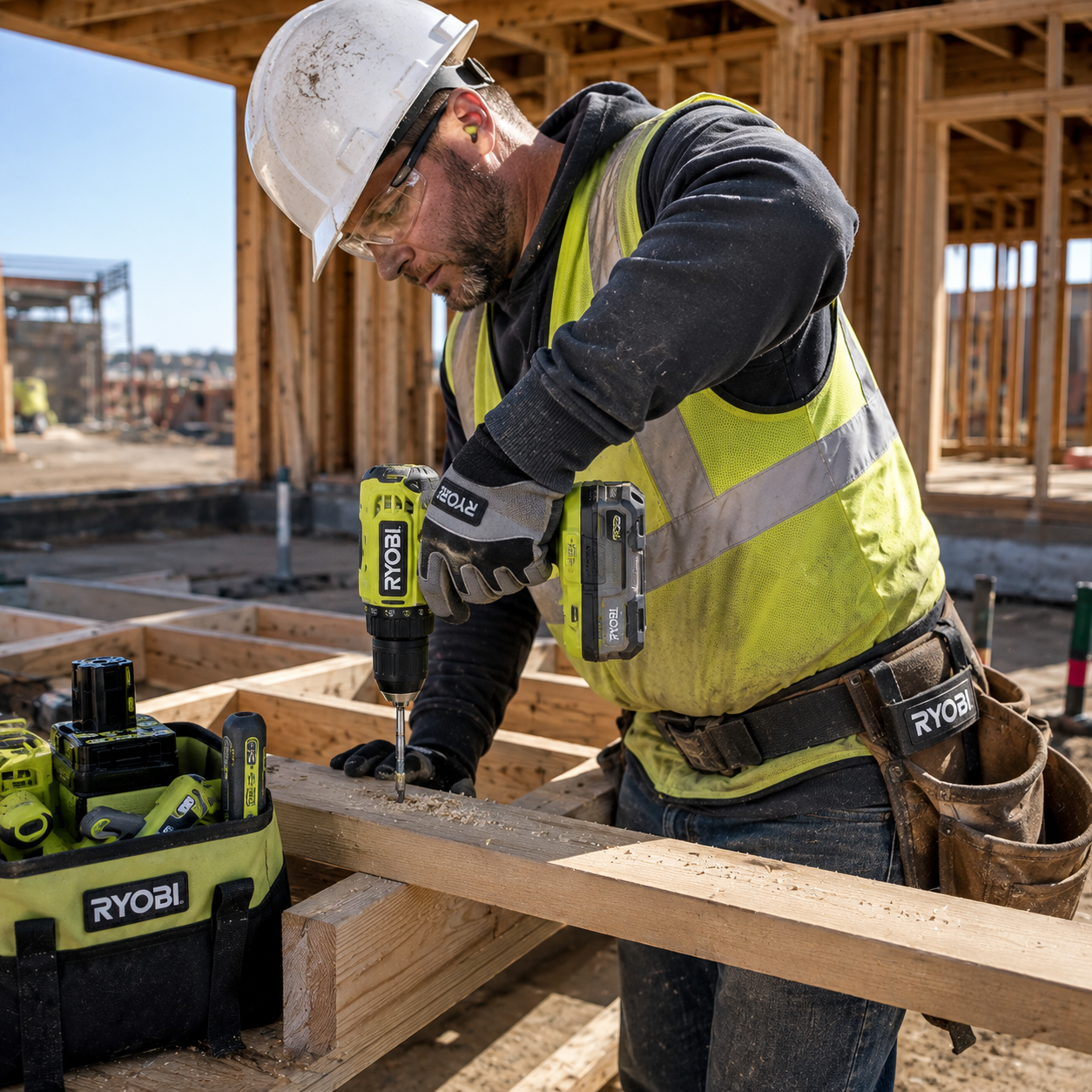 How Ryobi Power Tools Make Construction Work Easier