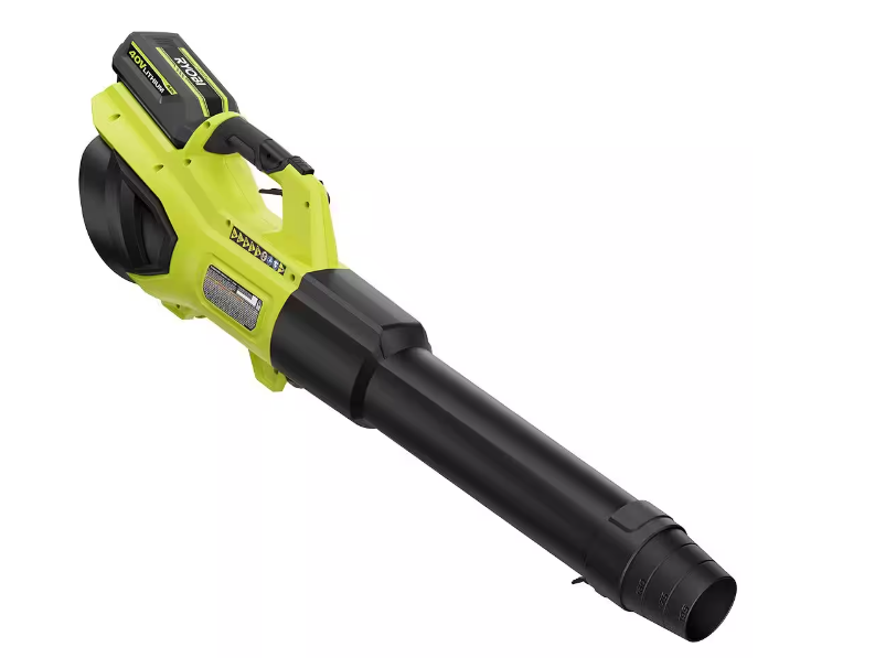 40V HP Brushless Whisper Series 190 MPH 730 CFM Cordless Battery Jet Fan Leaf Blower with (2) 4.0 Ah Batteries & Charger
