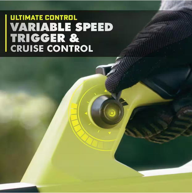 40V HP Brushless Whisper Series 190 MPH 730 CFM Cordless Battery Jet Fan Leaf Blower with (2) 4.0 Ah Batteries & Charger