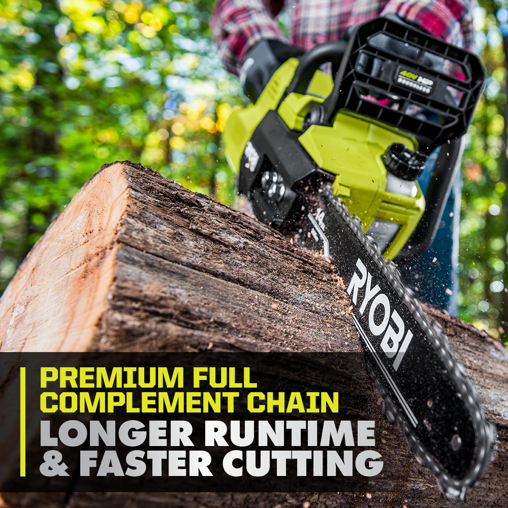 Ryobi 40V HP BRUSHLESS 14" CHAINSAW
