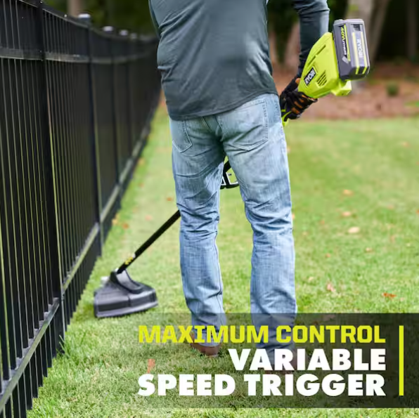 Ryobi 40V 15 in. Expand-It Cordless Battery Attachment Capable String Trimmer (Tool Only)