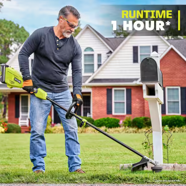 Ryobi 40V 15 in. Expand-It Cordless Battery Attachment Capable String Trimmer (Tool Only)