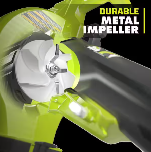 Ryobi 40V Vac Attack Cordless Battery Leaf Vacuum/Mulcher (Tool Only)
