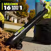 Ryobi 40V Vac Attack Cordless Battery Leaf Vacuum/Mulcher (Tool Only)